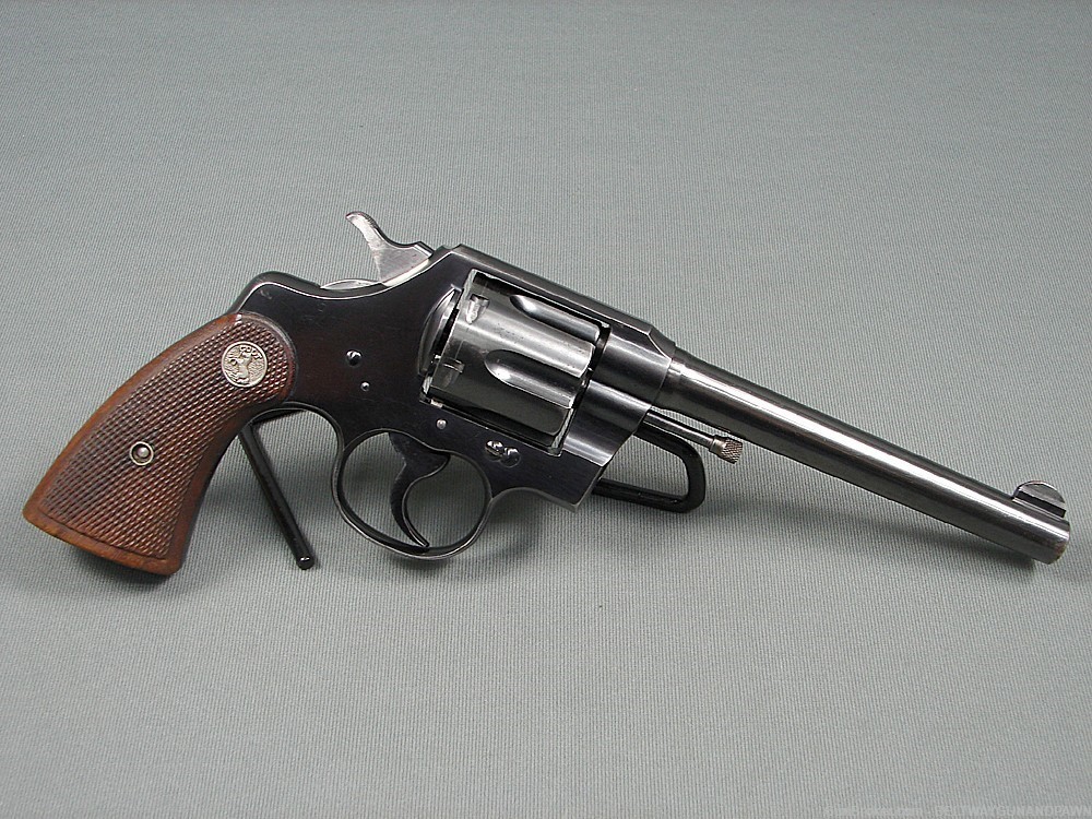 Colt Army Special 32-20 6" Revolver 1925 Mfg Very Nice Condition-img-1