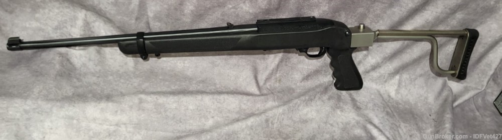 RUGER 10/22 with BUTTLER CREEK FOLDING STOCK-img-1