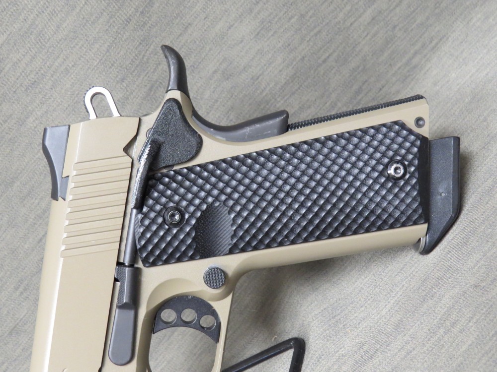 Kimber Custom LW FDE Tan 9mm Pistol w/ 6 mags holsters 10+1-img-3