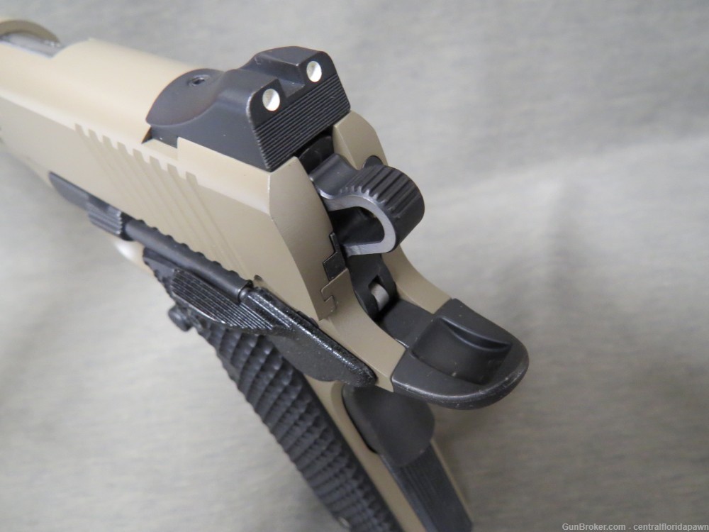 Kimber Custom LW FDE Tan 9mm Pistol w/ 6 mags holsters 10+1-img-7