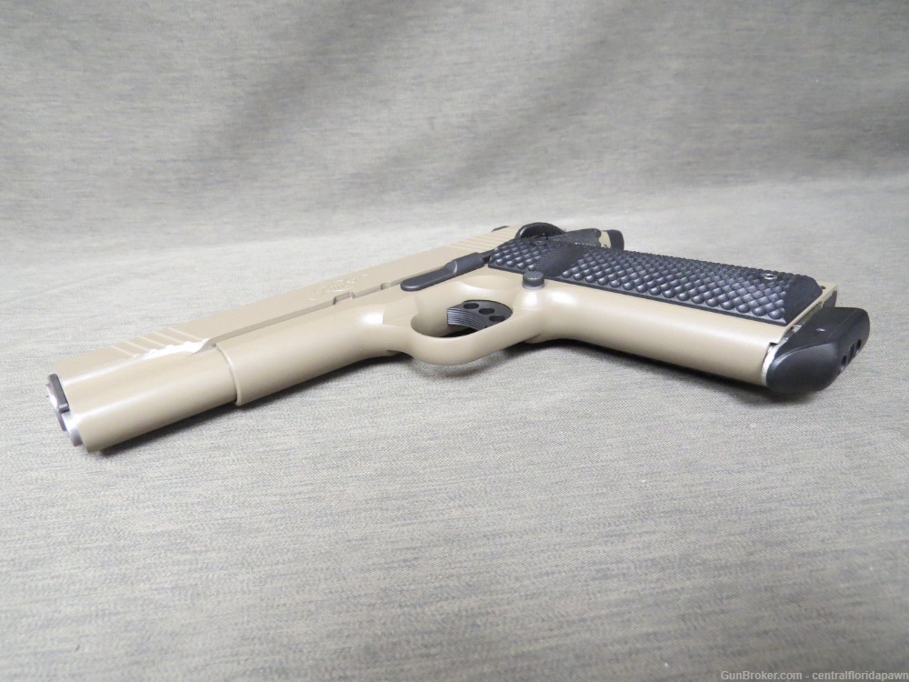 Kimber Custom LW FDE Tan 9mm Pistol w/ 6 mags holsters 10+1-img-8