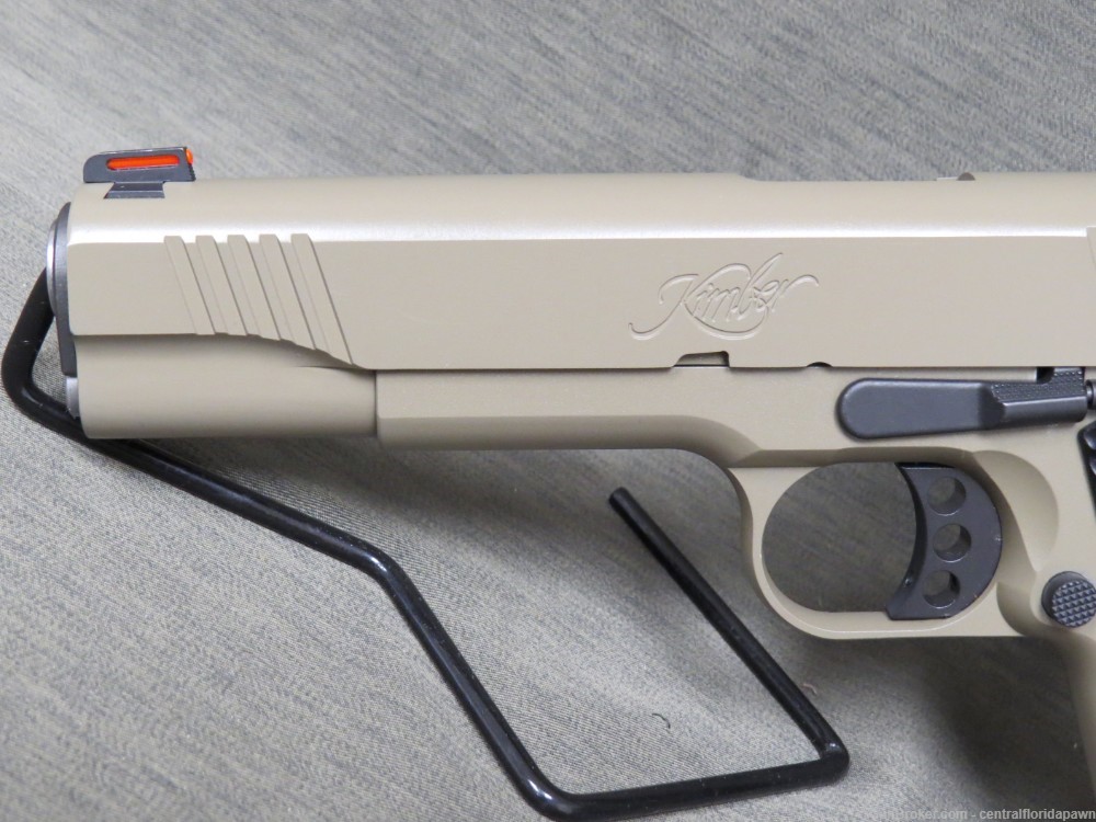 Kimber Custom LW FDE Tan 9mm Pistol w/ 6 mags holsters 10+1-img-2