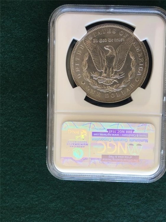 1888 O $1 US Morgan Silver Dollar - Graded by NGC-img-3