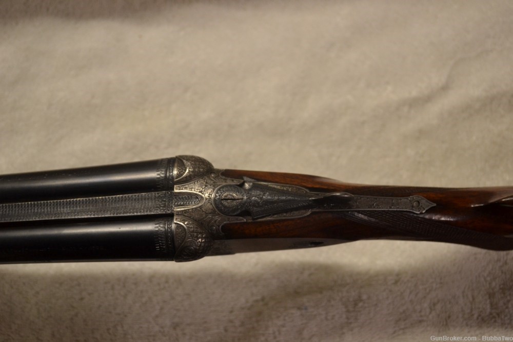 Wilh. Collath 16 gauge SXS hammerless shotgun, 28.75' barrels, pre 1930.-img-7