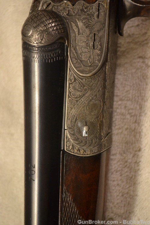 Wilh. Collath 16 gauge SXS hammerless shotgun, 28.75' barrels, pre 1930.-img-13