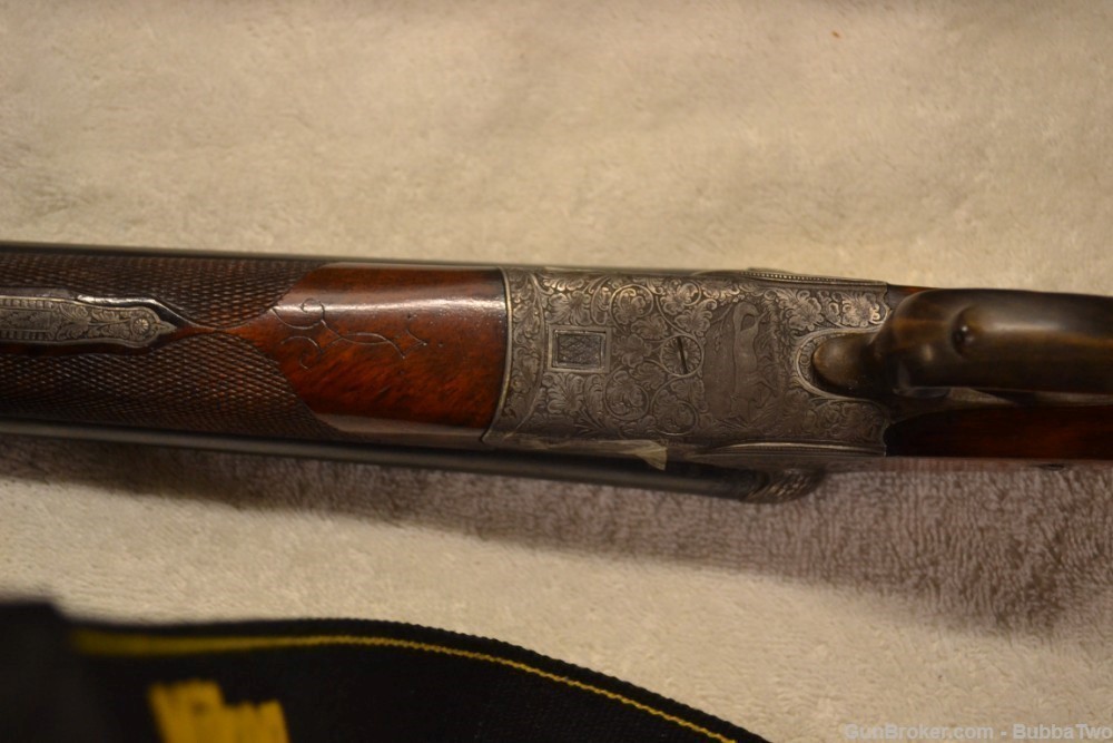 Wilh. Collath 16 gauge SXS hammerless shotgun, 28.75' barrels, pre 1930.-img-10