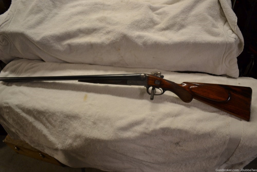 Wilh. Collath 16 gauge SXS hammerless shotgun, 28.75' barrels, pre 1930.-img-0