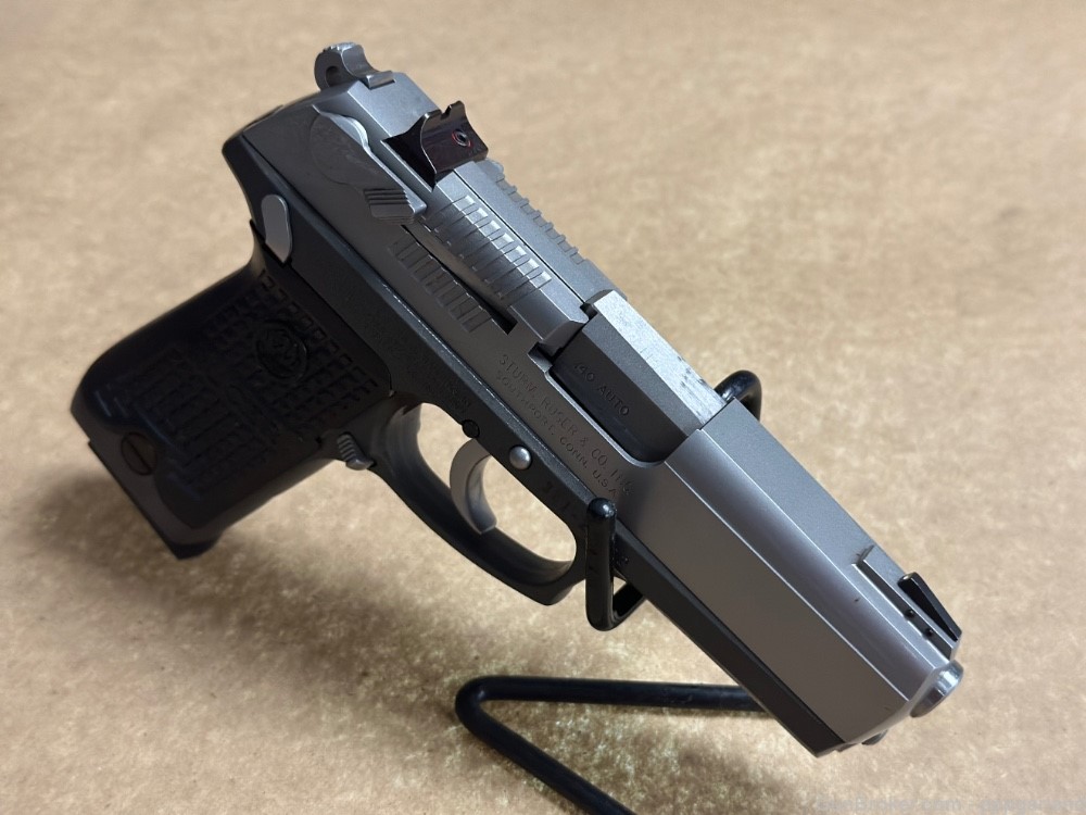 Ruger P94DC 40 Caliber Semi-Auto Stainless Pistol P94DC Rare-img-2