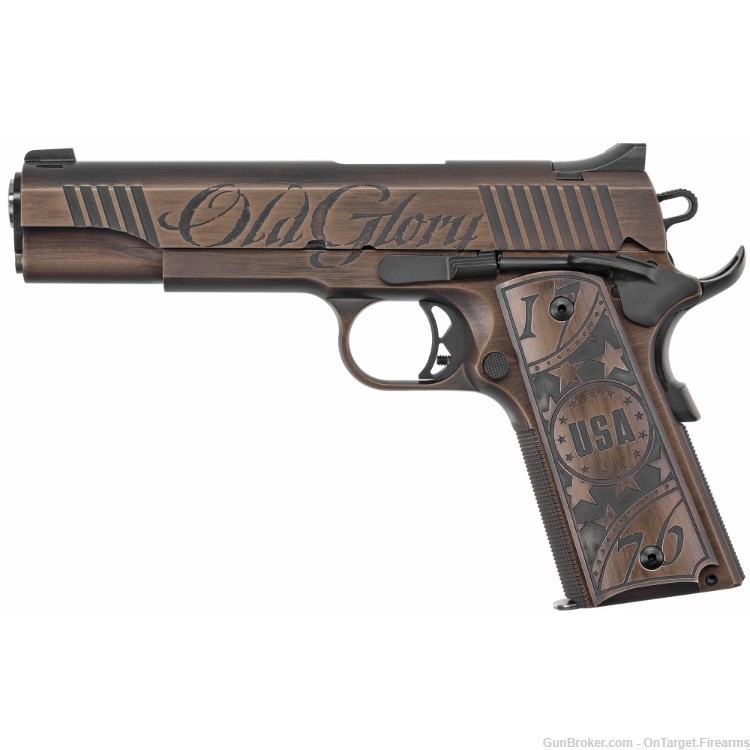 Auto Ordnance, 1911, Old Glory Special Edition 1911, Full Size, 45 ACP, 5" -img-1