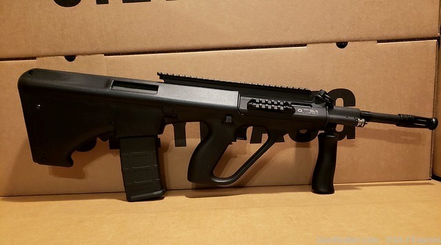 AUG Accepts AR15 magazines Steyr Arms aug BLACK-img-5