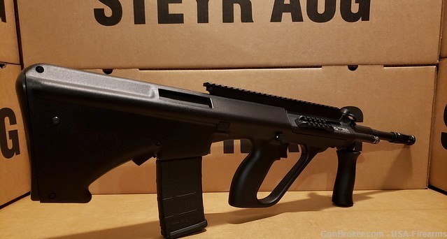 AUG Accepts AR15 magazines Steyr Arms aug BLACK-img-6