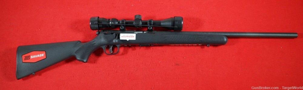 SAVAGE ARMS MARK II FV XP .22 LR WITH SCOPE MATTE BLACK 5 ROUNDS (SV29200)-img-0