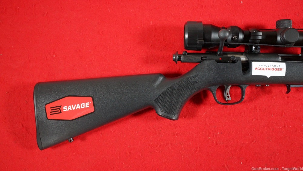 SAVAGE ARMS MARK II FV XP .22 LR WITH SCOPE MATTE BLACK 5 ROUNDS (SV29200)-img-5
