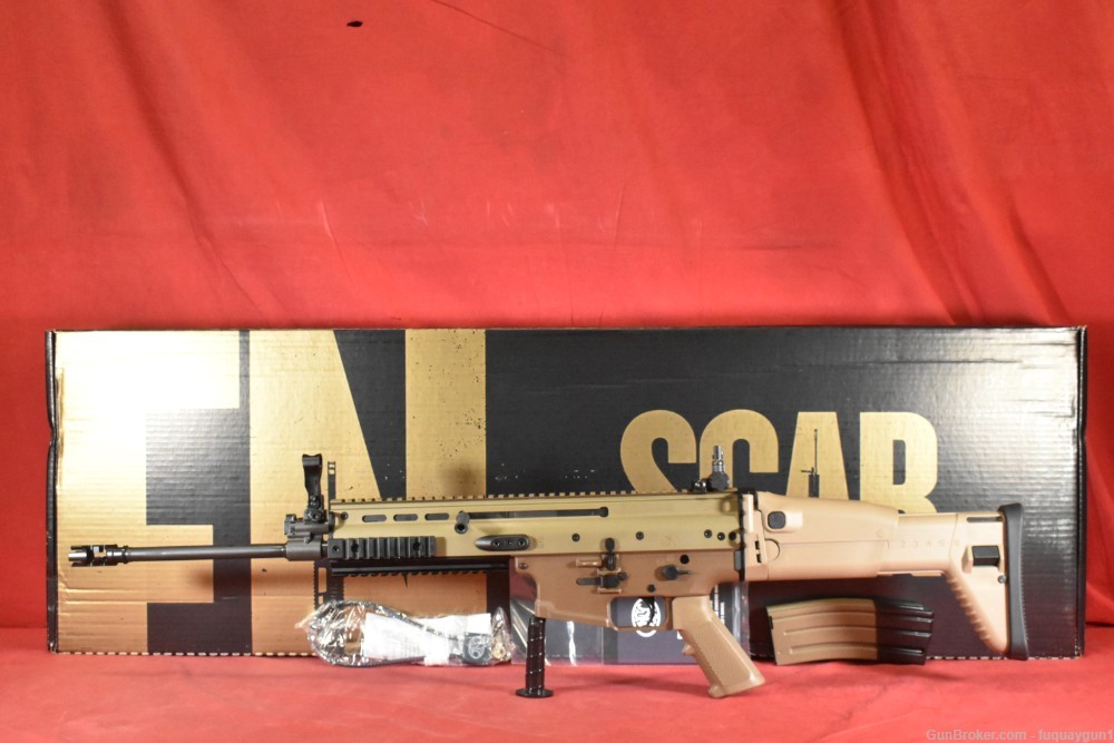 FN Scar 16S NRCH 5.56 NATO 16.25" FDE SCAR-16s-img-1