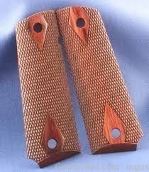 COLT 1911 DOUBLE DIAMOND ROSEWOOD FACTORY GRIPS (NEW)-img-2