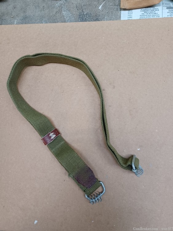 Chinese Norinco SKS/AK Type 56 Jungle no-rot type Sling w/spring ends-img-0