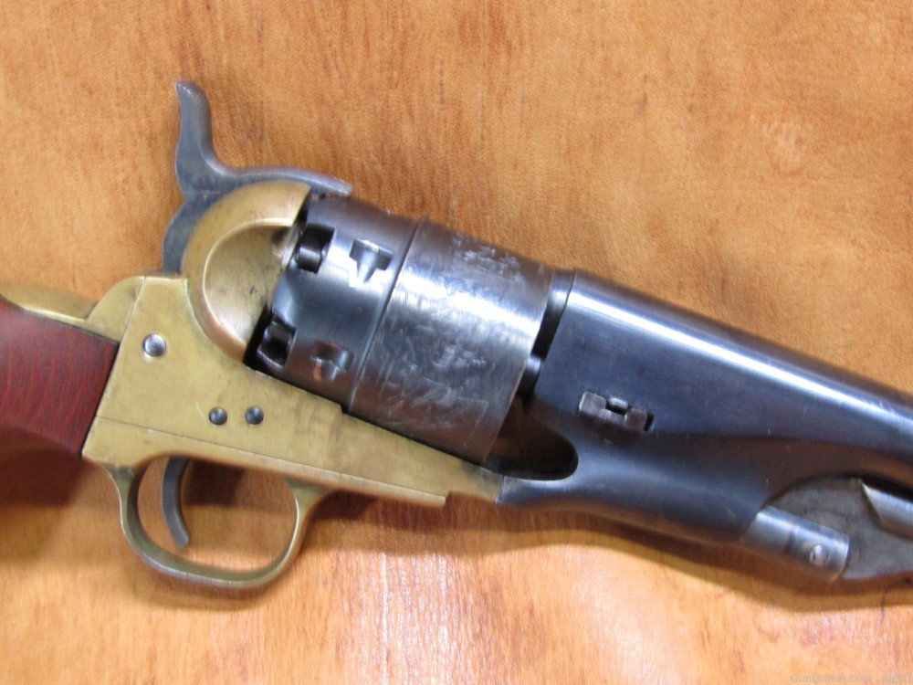 ASM Colt 1860 Army 44 Cal Black Powder Percussion Revolver-img-1