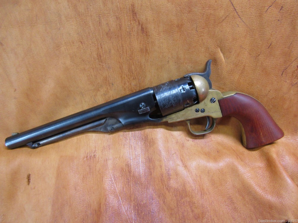 ASM Colt 1860 Army 44 Cal Black Powder Percussion Revolver-img-3