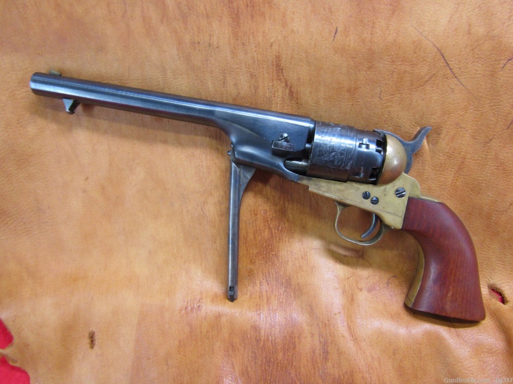 ASM Colt 1860 Army 44 Cal Black Powder Percussion Revolver-img-8