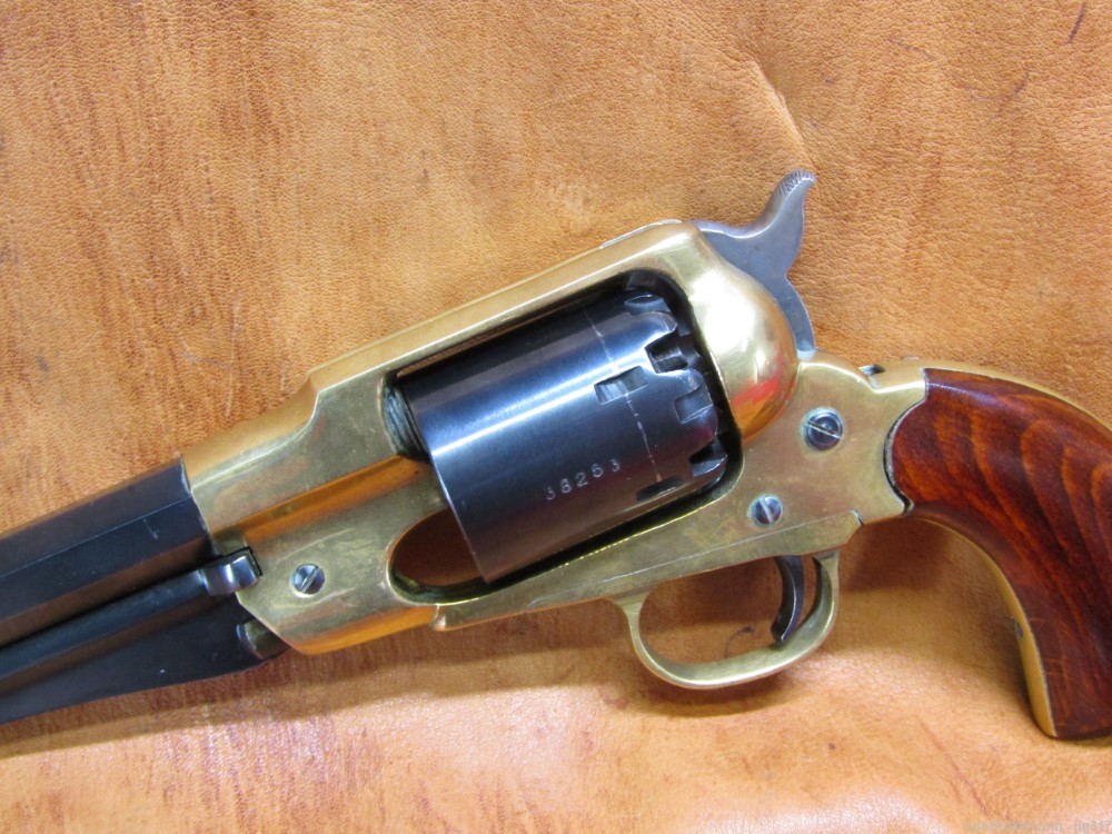 Italian 1858 New Arm 6 Shot Black Powder Percussion Revolver-img-6