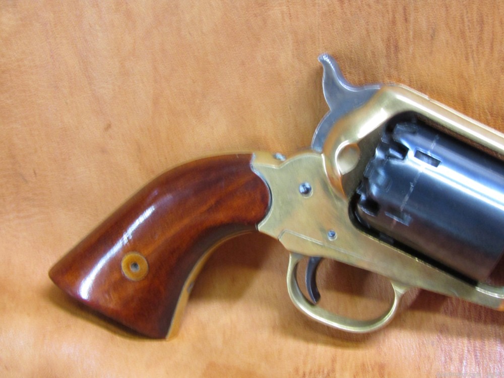 Italian 1858 New Arm 6 Shot Black Powder Percussion Revolver-img-1