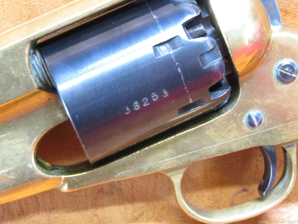 Italian 1858 New Arm 6 Shot Black Powder Percussion Revolver-img-8