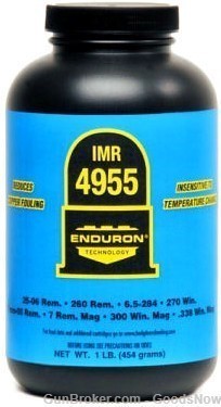 IMR 4955 Smokeless Powder 1lb Bottles IMR4955 4955 IMR IMR4955-img-0