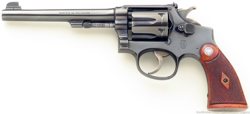 Smith & Wesson Outdoorsman .22 LR, 1931, early serial, 80%, layaway-img-1