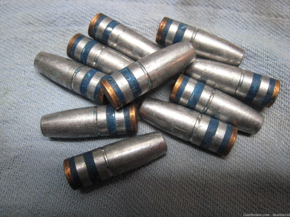 78 Each Big Bore LFN-GC, .410 Dia, 394 Gr, Hard Cast Bullets-img-1
