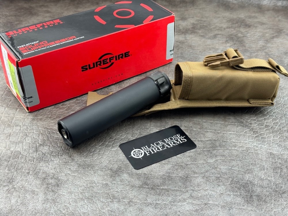 Surefire SOCOM762 MINI 2 7.62mm Fast Attach Silencer Black-img-0