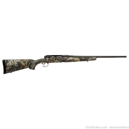 Savage Axis 6.5 Creedmoor Bolt Rifle with Mossy Oak Break Up Stock - NEW-img-0