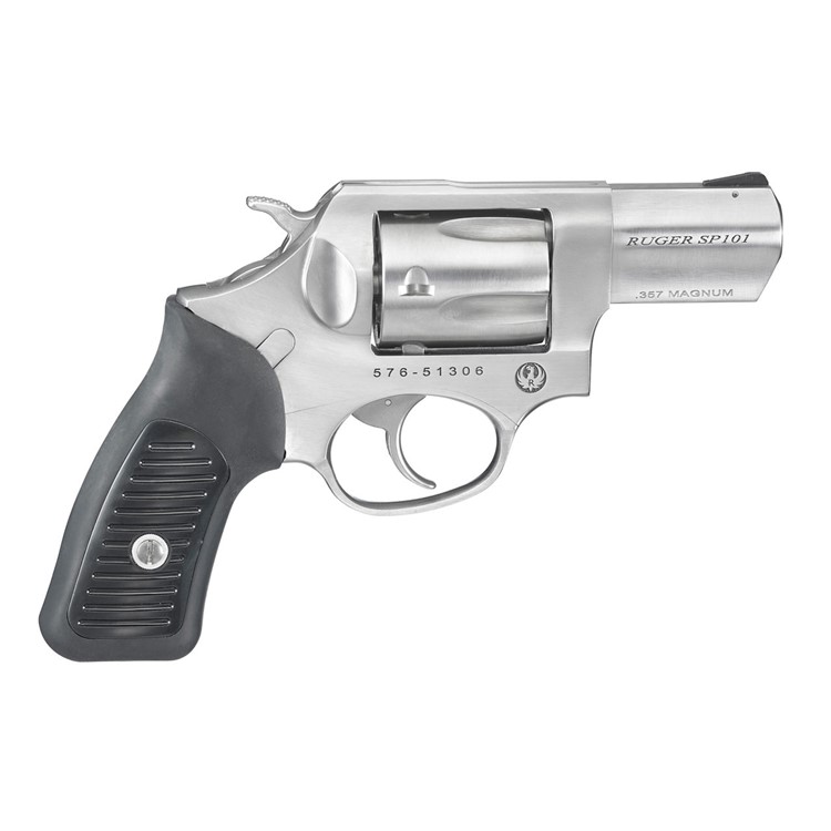 Ruger SP101 Revolver 357 Mag Satin Stainless 2.25-img-0
