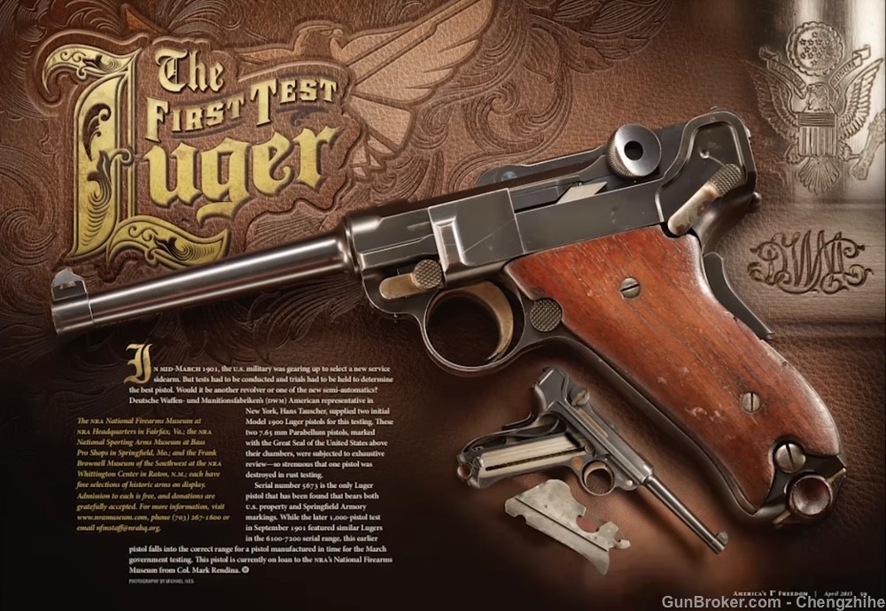 DWM 1900 Luger SN 4673 and SN 4674 Consecutive Number Pair -img-9