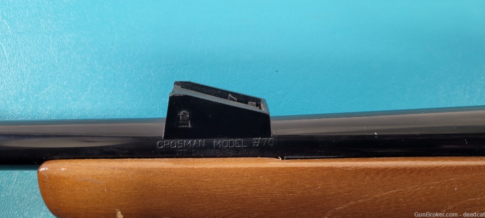 Vintage Crosman Model 70 Air Rifle Bolt Action Pellet Co2 + Provenance 723-img-11
