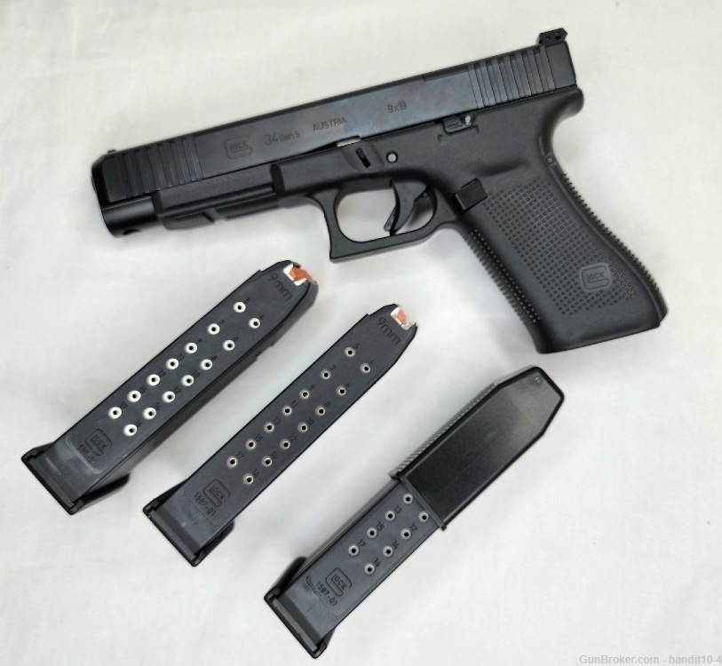 Glock 34 G34 Gen5, 5.31" Barrel, 3 17RND Mags, 17481-img-4