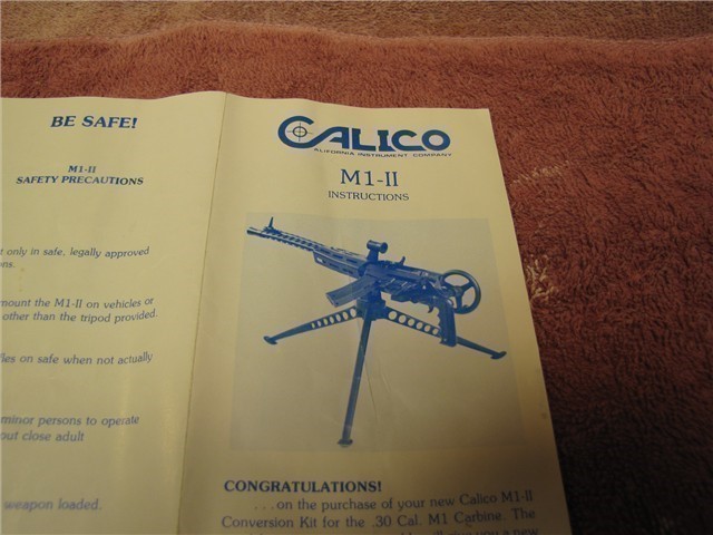 Calico m-1-II  M1 carbine springfield-img-16