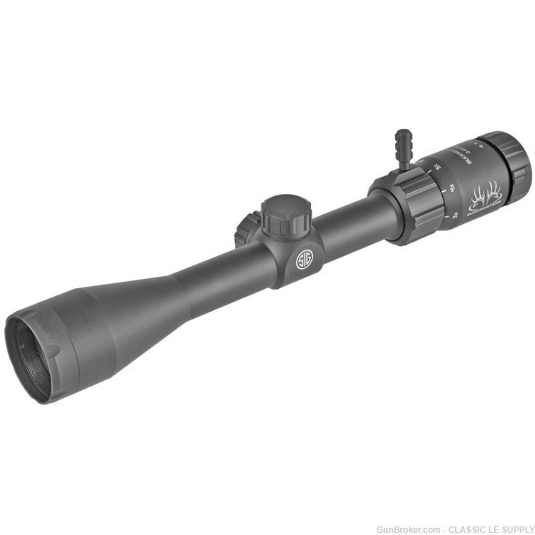 A NIB SIG Sauer Optics Buckmasters 3-9x 40mm Riflescope 1" Tube BDC Reticle-img-0