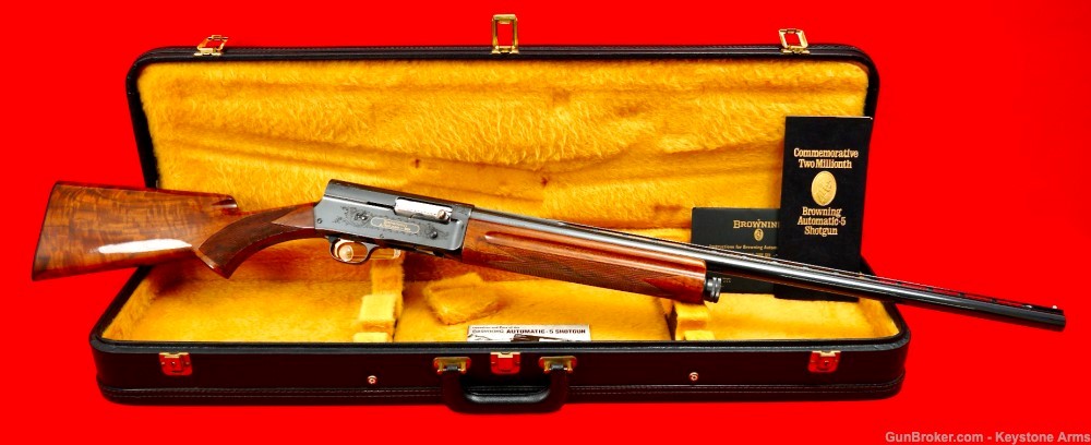 Ultra Rare Belgium Browning A5 Two Millionth Commemorative New In Case-img-7