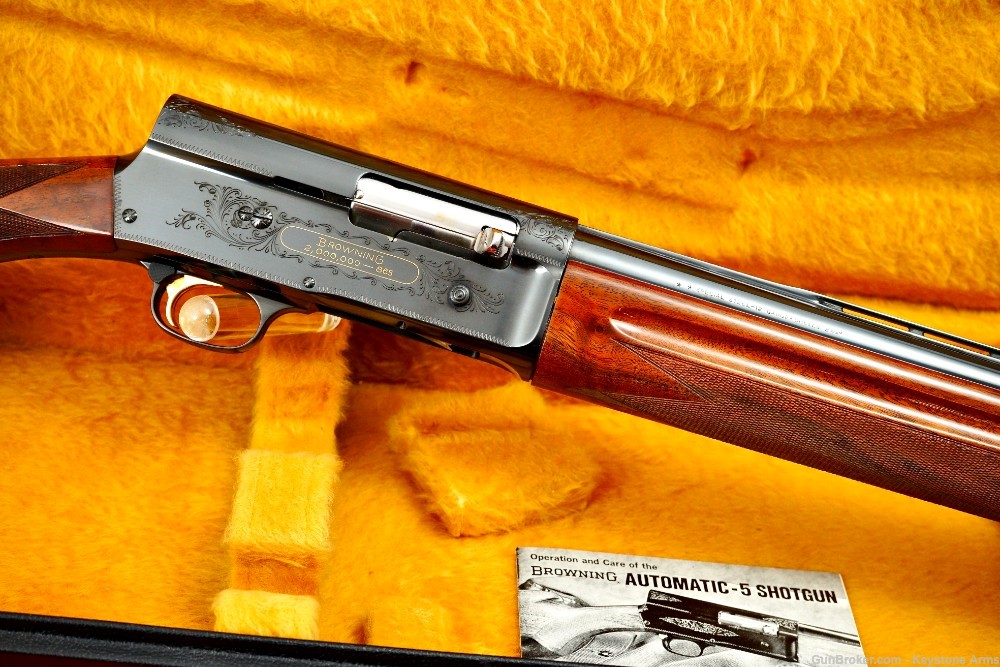 Ultra Rare Belgium Browning A5 Two Millionth Commemorative New In Case-img-8
