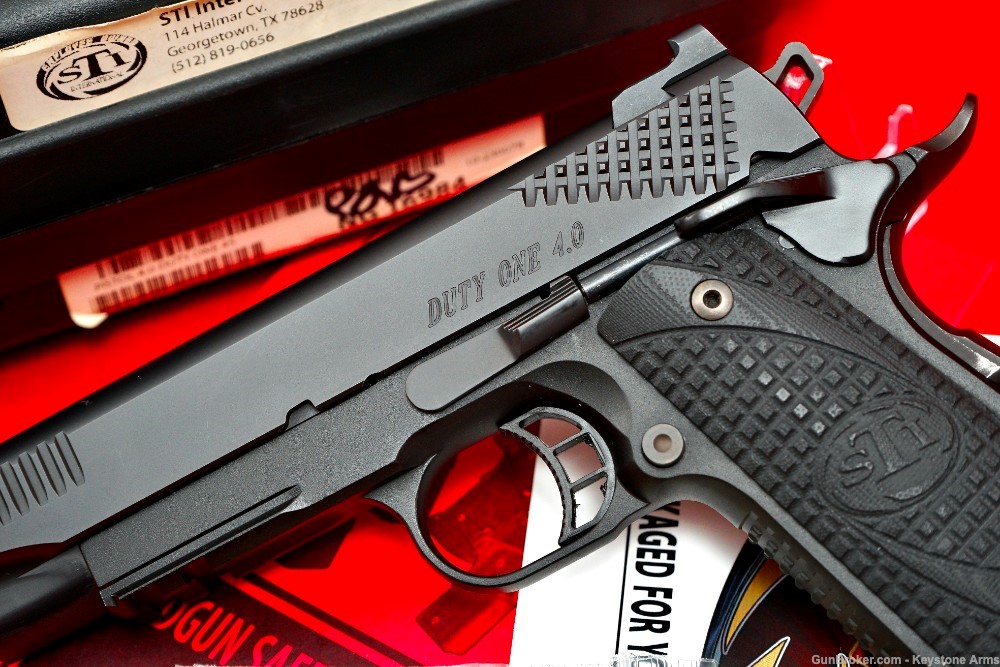 Awesome STI International 1911 Duty One 4.0 w/ Original Case-img-4