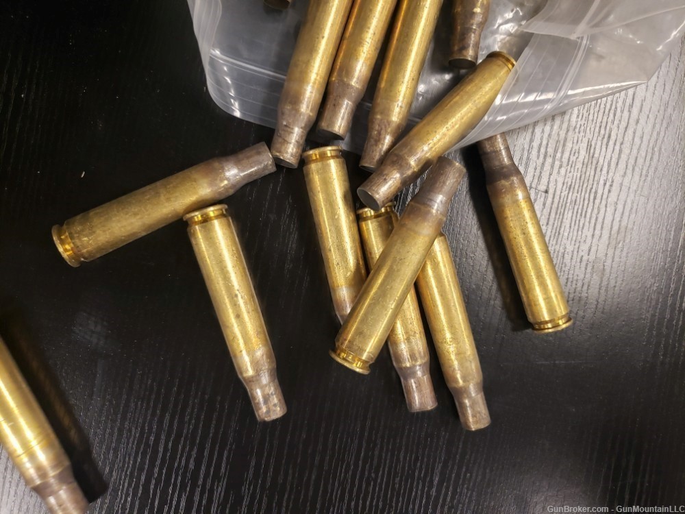 .50 BMG Brass, once fired, mixed headstamps, current, 100 rds     -img-0