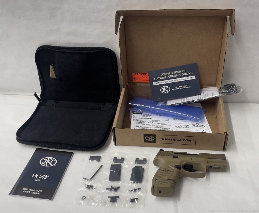 FN 509 like new with original box and Accessories-img-0