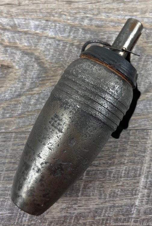 Original Russian WW2 Blockade improvised Grenade with fuze (O284)-img-0