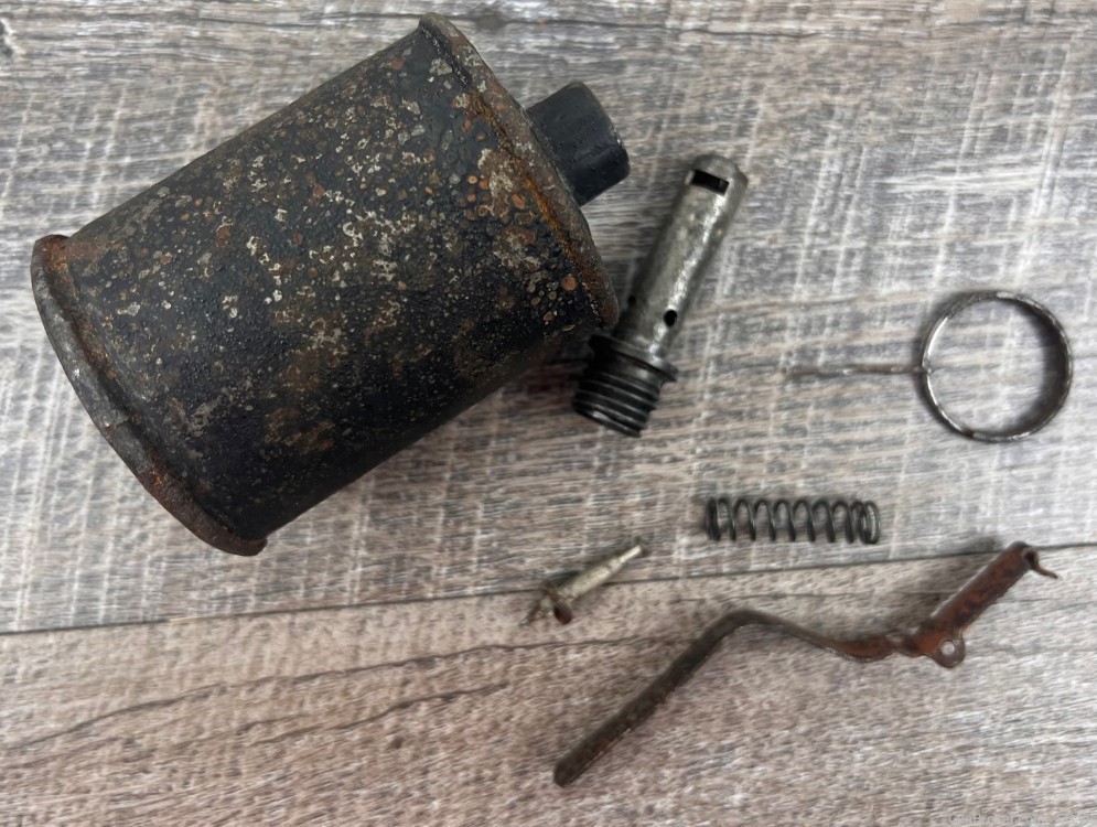 Original WW2 Soviet Russian RG 42 Grenade with Rare UZRG fuze (G-7)-img-10