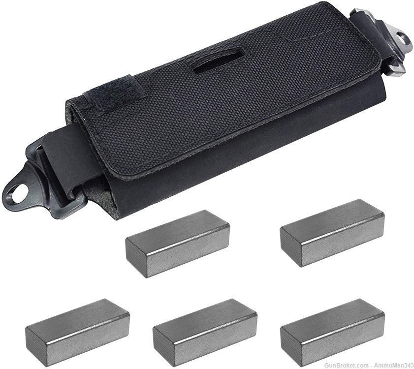 Counterweight NVG Pouch w/ 5 Counter Blocks-img-1
