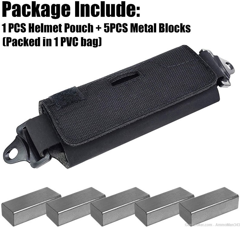 Counterweight NVG Pouch w/ 5 Counter Blocks-img-0