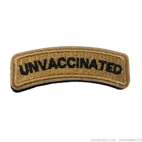 UNVACCINATED Military Patch-img-0