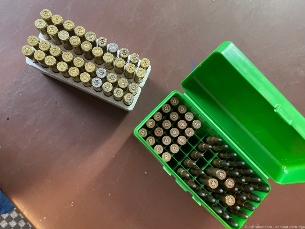 30-06 once fired brass and Norma 180 gr SP ammo-img-0
