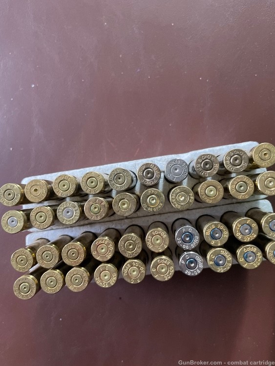 30-06 once fired brass and Norma 180 gr SP ammo-img-2