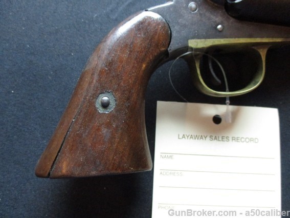Remington 1858 44 Black Power, Antique, NICE DMM2-img-3